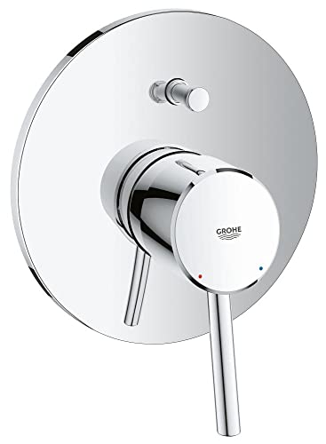 Grohe Gro-19346001 19346001-Concetto Grifo Para Baño Y Ducha, Nero