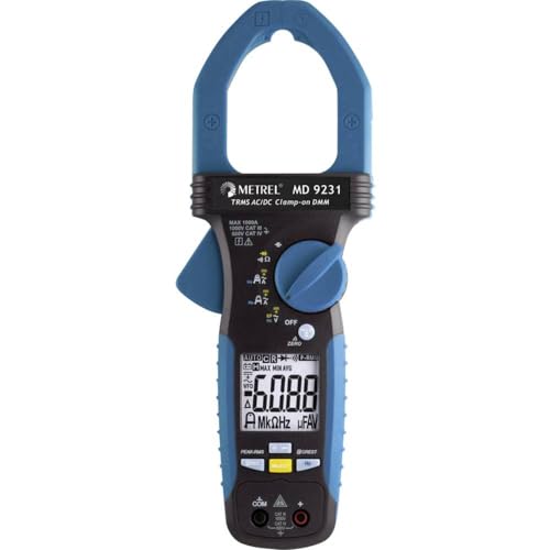 Metrel Md 9231 - Pinza Di Corrente Digitale Cat Iv 600 V, Cat Iii 1000 V, Display (Contegno): 6000