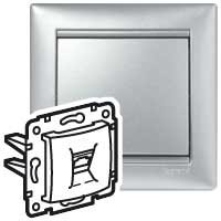 Legrand Bticino/-Valena Alumin Presa 1Xrj45 Isdn