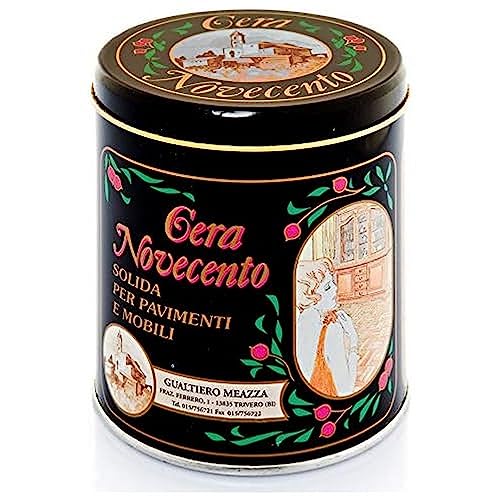 Cera Novecento Y944 Cera Solida In Pasta, Noce Scuro, 1 Litro