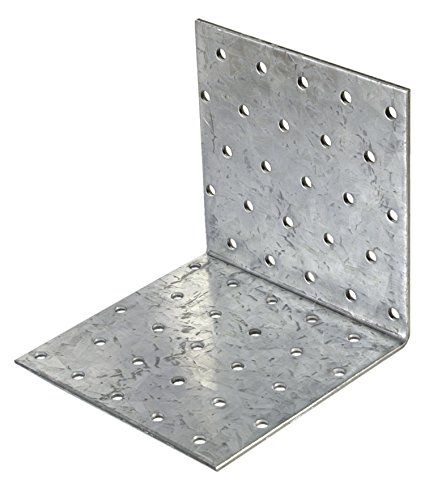 Connex Hvg2770 - Giunto A Gomito 80 X 80 X 80 X 2,5 Mm, Zincato, 25 Pz.