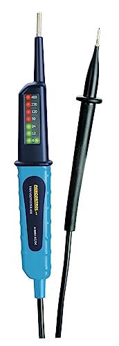 Unitec Tester Di Tensione 2P 6 – 400 V, 1 Pezzi, Colore Giallo, 46025