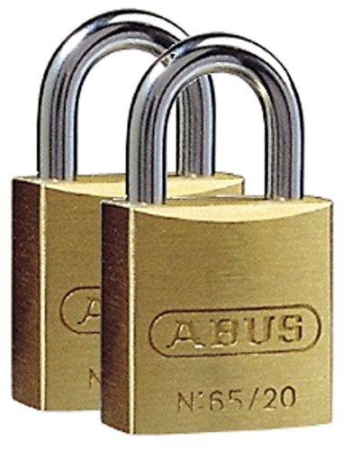 Abus 35114 65/20 – Set Di 2 – Lucchetto In Ottone 20 Mm