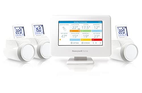 Honeywell Home Thr99C3103 Evohome Termostato Wi-Fi Smartc Con 3 Teste Termostatiche Wireless