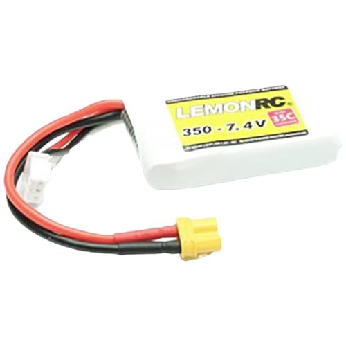 Lemonrc Batteria Per Modellismo (Lipo) 7,4 V 350 Mah Numero Celle: 2 35 C Custodia Morbida Xt30