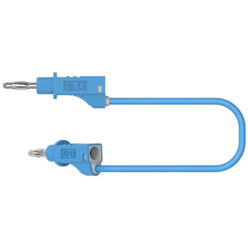 Electro Pjp 2117-Cd1-50Bl Cavo Di Misurazione [Spina A Banana – Spina A Banana] 50 Cm Blu 1 Pezzo