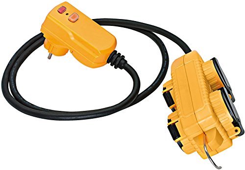 Brennenstuhl, 1132741, Brennenstuhl 1132741 Adattatore 4 Prese Valvola Powerblock Ip44 10 Ma 1,5 M H07Rn-F 3G1,5