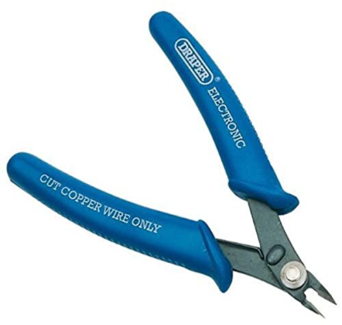 Draper 52589 130 Mm Flush-Cut Electronics Nippers