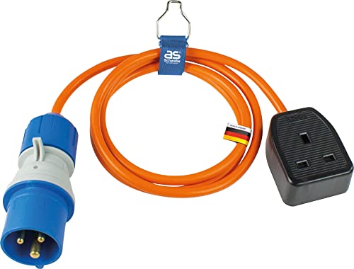 As - Schwabe 660488 - Cavo Adattatore, 1,5 M, Colore: Arancione
