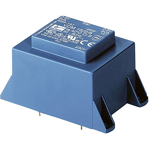 Block Vcm 25/2/15 - Trasformatore Di Stampa, 1 X 230 V, 2 X 15 V/Ac 25 Va 0,83 A