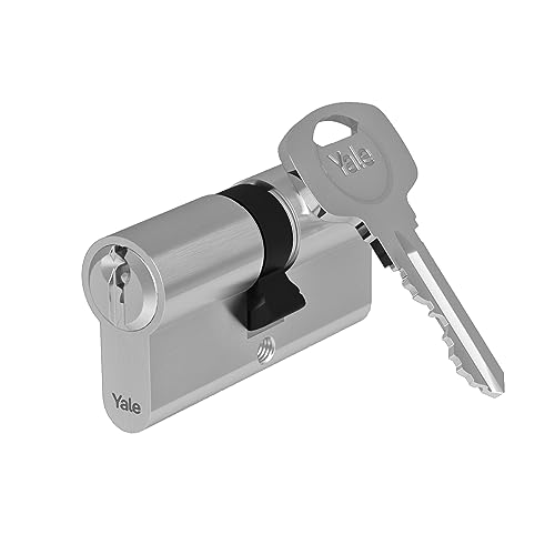 Yale 500 Plus Serie Euro Cilindro - Doppio - 35/40 - Nichel Raso - Quantità Di Cartone 1