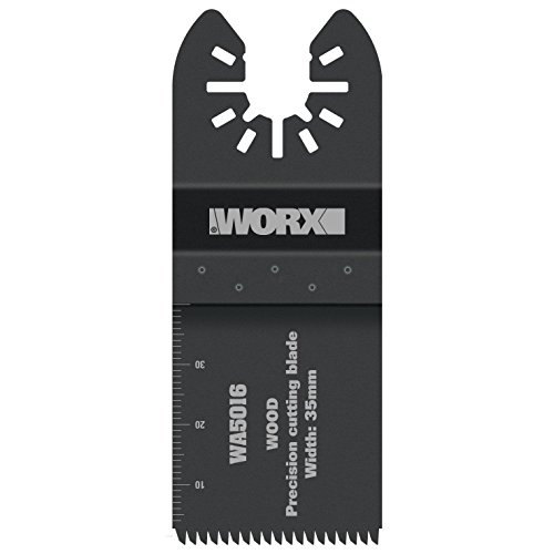 Worx Wa5016 Lama Per Tagli Di Precisione Da 35Mm, Su Legno E Pvc Per Multifunzione Sonicrafter Wx678/679/680/681/693