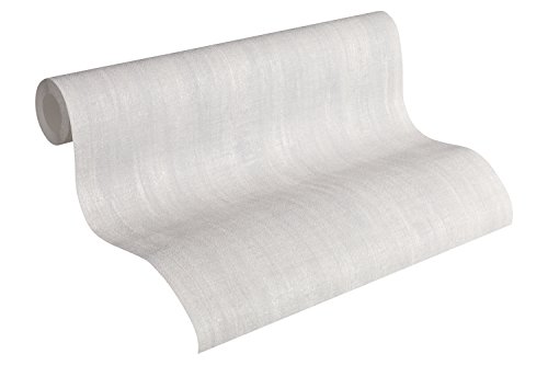 A.S. Création Carta Da Parati In Tessuto Non Tessuto Urban Life Ethno Look 10,05 M X 0,53 M Grigio Metallizzato Made In Germany 327113 32711-3