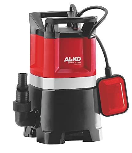 Al-Ko Pompa Sommersa Drain 10000 Classic, 650 W, Portata Massima 10.000 L/H, Altezza Massima Di Mandata 8 M, Con Interruttore Galleggiante