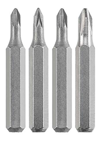Kwb Bit-Set 28 -Mm Pz-000, Pz-00, Pz-0, Pz-1 Micro-Bit Per Meccanica Fine (Gambo 4-Mm, Acciaio Tq 60, Con Striscia Di Tenuta, Per Porta Micro-Bit)