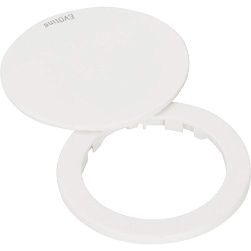 Evoline 159909280400 One-Anello Di Copertura Con Coperchio Girevole, Colore: Bianco