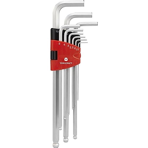 Toolcraft Brugola Interna Kit Di Chiavi A Brugola 9 Parti
