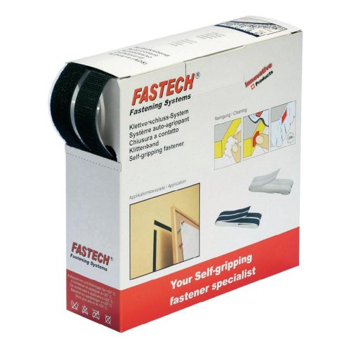 Fastech, B50-Skl01E999910, Auto Gancio Nastro 10 M Box 50 Mm, Extra Forte, Nero