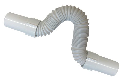 Regiplast Ts3 - Raccordo Estensibile A Incastro, In Pvc, Diametro: 32 Mm, Lunghezza: Da 300 A 620 Mm, Con 2 Attacchi Maschio Di Diametro Pari A 32 Mm