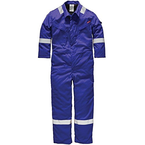 Dickies Fr5409 Nv 40R Dimensioni 127 Cm "Pyrovatex Isolato, Colore: Blu Navy, Blu, Fr5409 Rb 52T