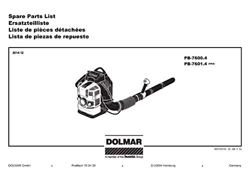 Dolmar 377350110-5927 - Guarnizione, Ricambio Originale Pb-7600.4