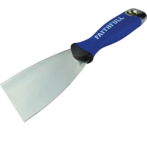 Faithfull Faisgfk75Me - Coltello Da Riempimento Con Impugnatura Morbida, 75 Mm