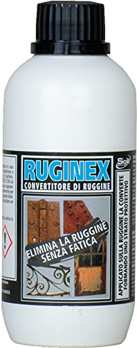 Sigill, Ruginex, Convertitore Di Ruggine, Composto Chimico In Emulsione Acquosa, Protegge E Previene Di Riformarsi Di Ossidazioni, Made In Italy, Flac