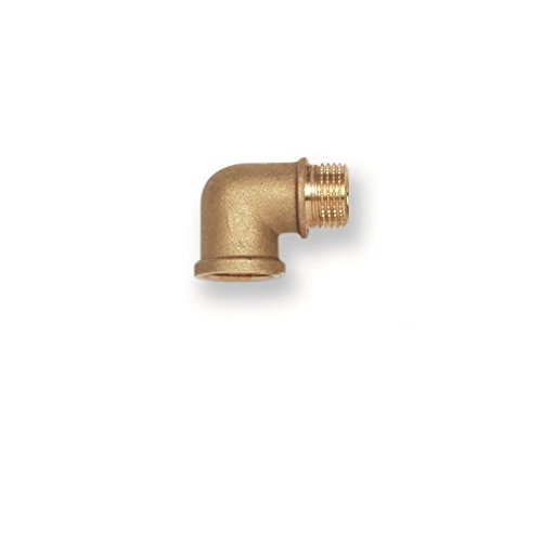 Acquastilla 108777 Curva Pesante 90° Mf In Ottone, Multicolore