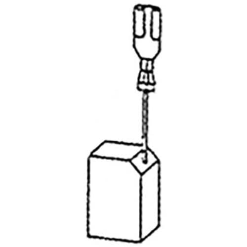 Greenstar, 1755, Greenstar 2 1755 Spazzole Di Carbone Per Bosch, Hilti, 5 X 8 X 15,5 Mm
