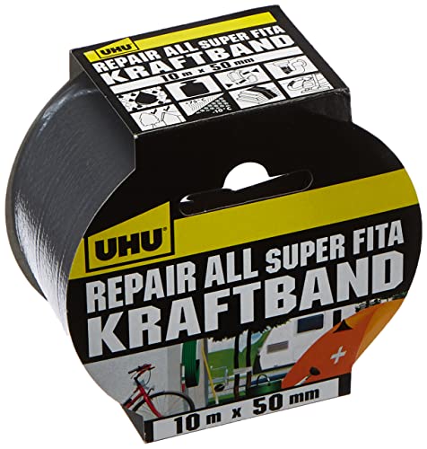 Uhu 48145 Repair All - Nastro Adesivo Resistente, 10 M X 50 Mm