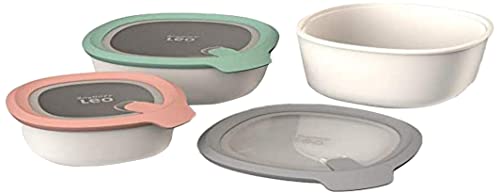 Set 3 Contenedores De Alimentos Apilables