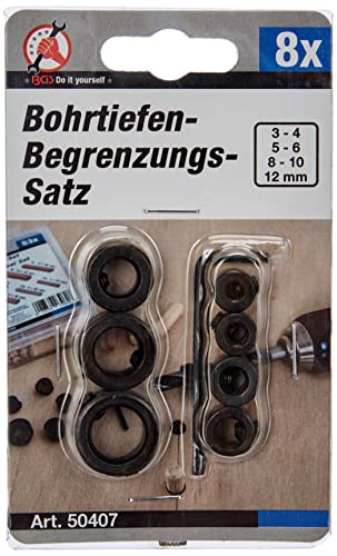 Forza Uomo 50407 Bohr Della Profondità Begrenzungs-Set | 8 Pz.