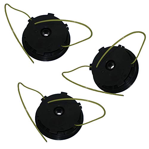 Ikra Bobine Da-F15, 73500600-3, Set Di 3 Pezzi, Bobine Per Decespugliatori Bf 25, Bf 33, Bf 43, Ibf 25