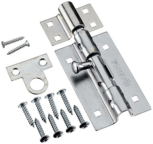 Vorel 76944 Extra-Pesante Di Lavoro Bulloni Galvanizzato, 125 Mm