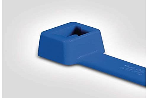 Hellermanntyton 111-00698 T30R-E/Tfe-Bu - Fascette Per Cavi, 150 Mm, 3,50 Mm, 3 Pezzi
