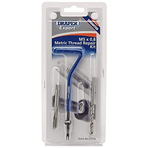 Draper Expert 21714 - Kit Per La Riparazione Delle Filettature M5 X 0,8
