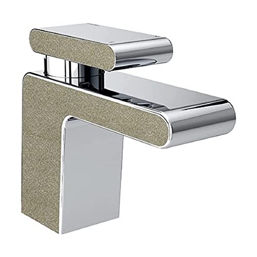 Bristan Mpiv Bas Cs Metallix Pivot Lavabo Champagne Shimmer, Cromo/Champagne