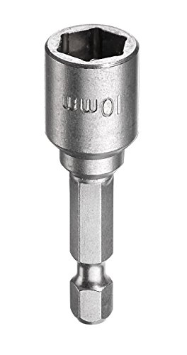 Kwb Socket Socket 10 Mm Socket Esagonale 102710 (1/4 '' E6.3 Six-Tate, Iso 1173, Qualità Tq 60 Acciaio)
