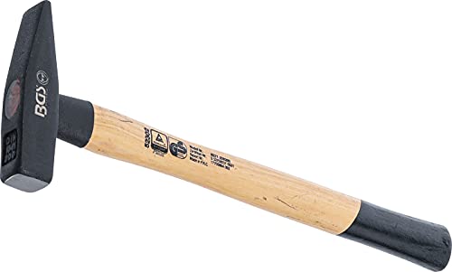 Bgs Martello Da Fabbro, 200 G, Din 1041, Manico In Hickory, 1 Pezzo, 52302