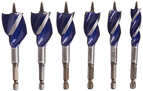 Speedbor 1877239 Irwin Tools Max Wood Drilling Bit, 10,2 Cm, Pezzi