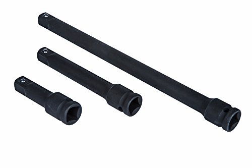 Blue Spot Tools 02071 Prolunga Impatto, Nero, 1/5,1 Cm, Set Da 3 Pezzi