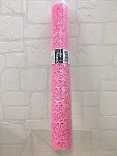 Subito Disponibile Rete Spider Polycotton Rosa 50 Cm X 5 Yards 4.60 Metri