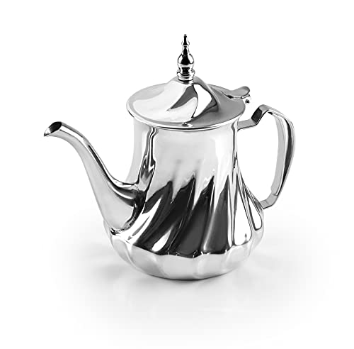 Ibili Teiera Araba Yadida, 1 Litro, Acciaio Inox