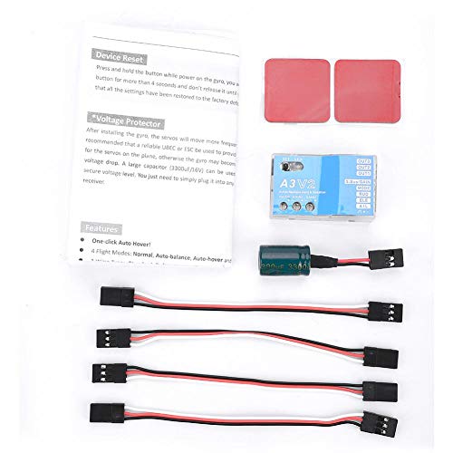 Rc Flight Controller Stabilizzatore, Stabilizzatore Per Controller Di Volo, F50A Sistema Di Stabilizzazione Del Controllore Di Volo A3 V2 Giroscopico