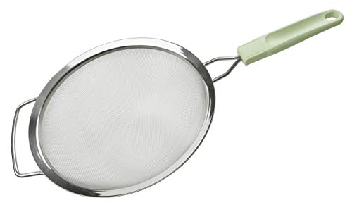 Fackelmann Sieve 20 Cm, Stainless Steel, Mint Green/Light Grey, Diameter 200 X 380 Mm