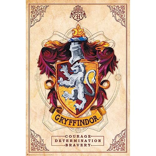 Abystyle - Harry Potter Poster, Gryffindor, 91.5 X 61 Cm