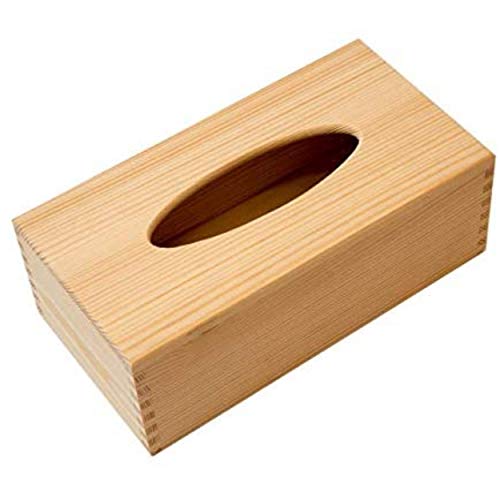 Scatola Porta Fazzoletti E Salviettine, Decorativa, In Legno Di Picea, Realizzata In Francia, Adatta A Tutti I Tipi Di Scatola, Con Pratico Sportello