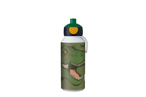 Mepal - Borraccia Pop-Up Campus - Borraccia - Borraccia Ermetica Per La Scuola - Priva Di Bpa E Lavabile In Lavastoviglie - 400 Ml - Dino