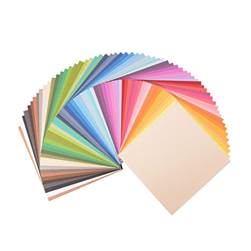 Vaessen Creative 2923-199 Cartoncino Effetto Tela, Firenze-Album, Carta, Multi-Colore, 216 G, 6 X 6 Inch (15 X 15 Cm)