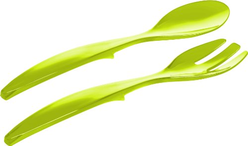 Emsa Vienna 507178 Posate Per Insalata, Colore: Verde Chiaro Trasparente